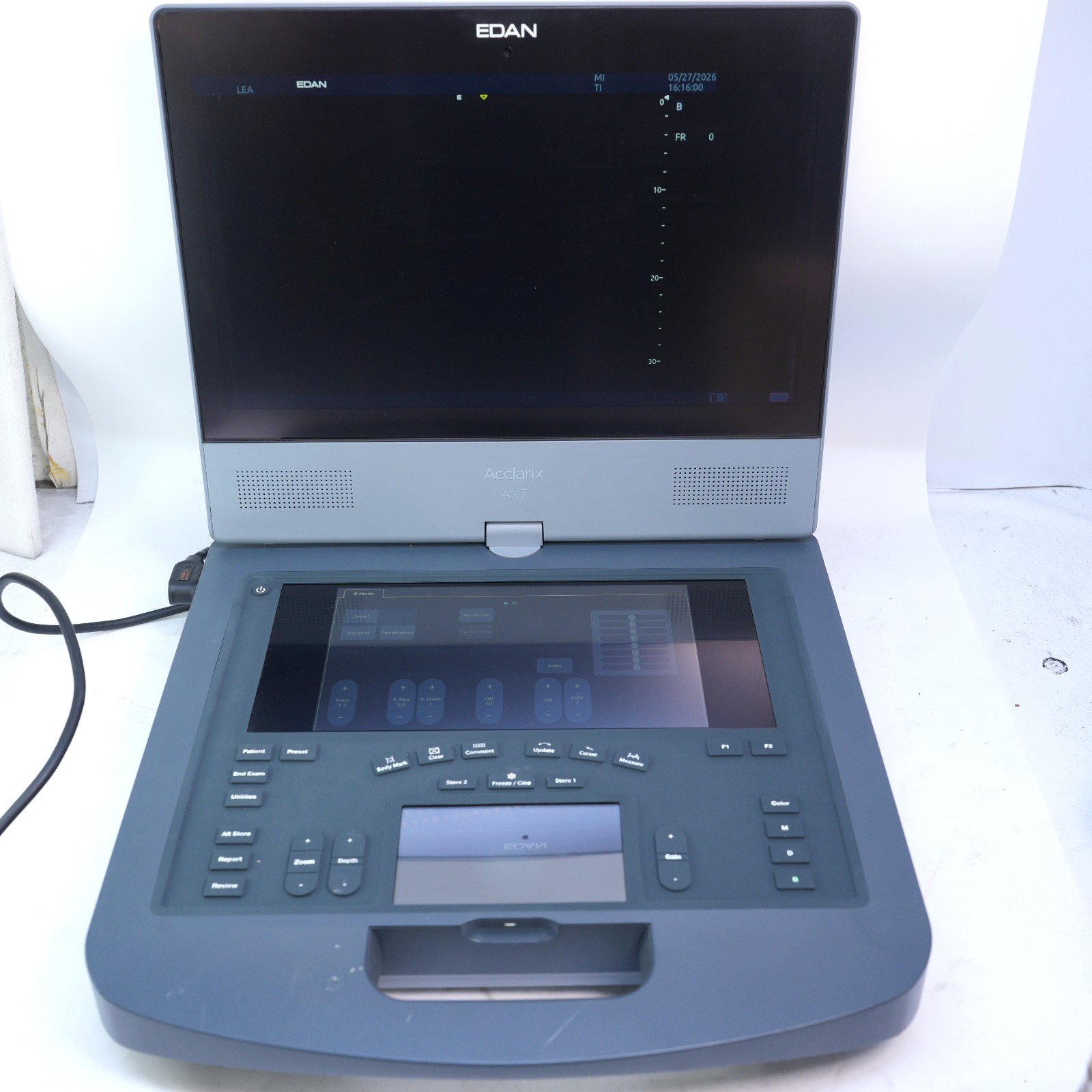 Edan Acclarix AX7 portable ultrasound *PARTS T12-D18