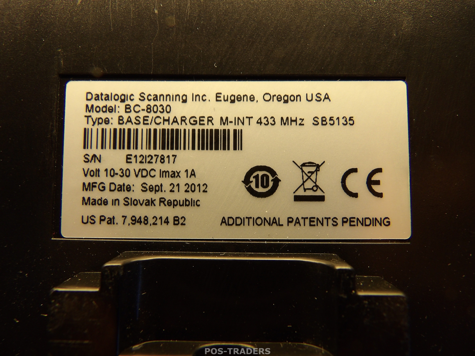 Datalogic PowerScan M8500 Barcode Scanner Set – INCL Cradle, Wall Mount and PSU