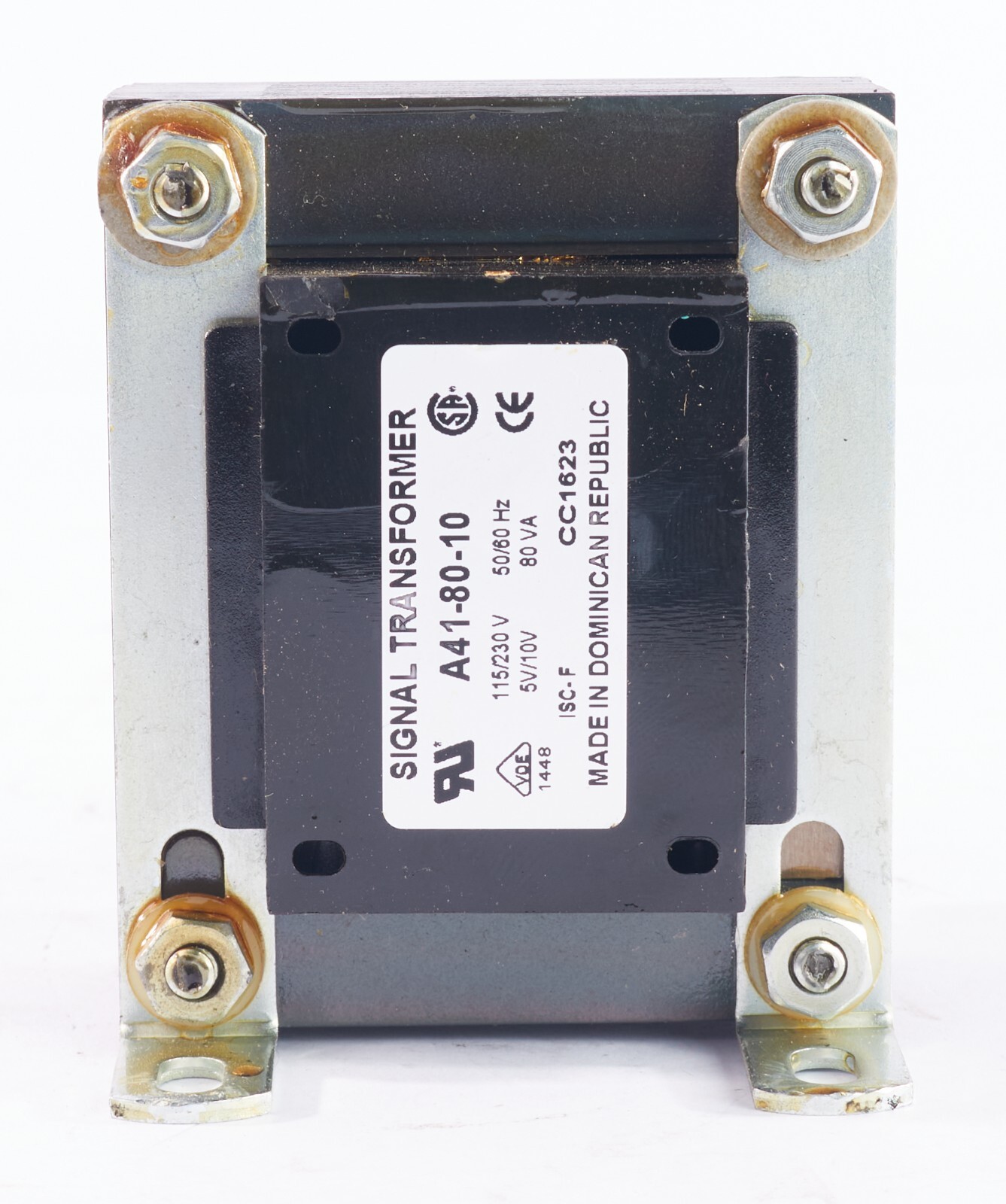 Bel Signal Transformer A41-80-10 115V / 5V 230V / 10V 80VA Step Down