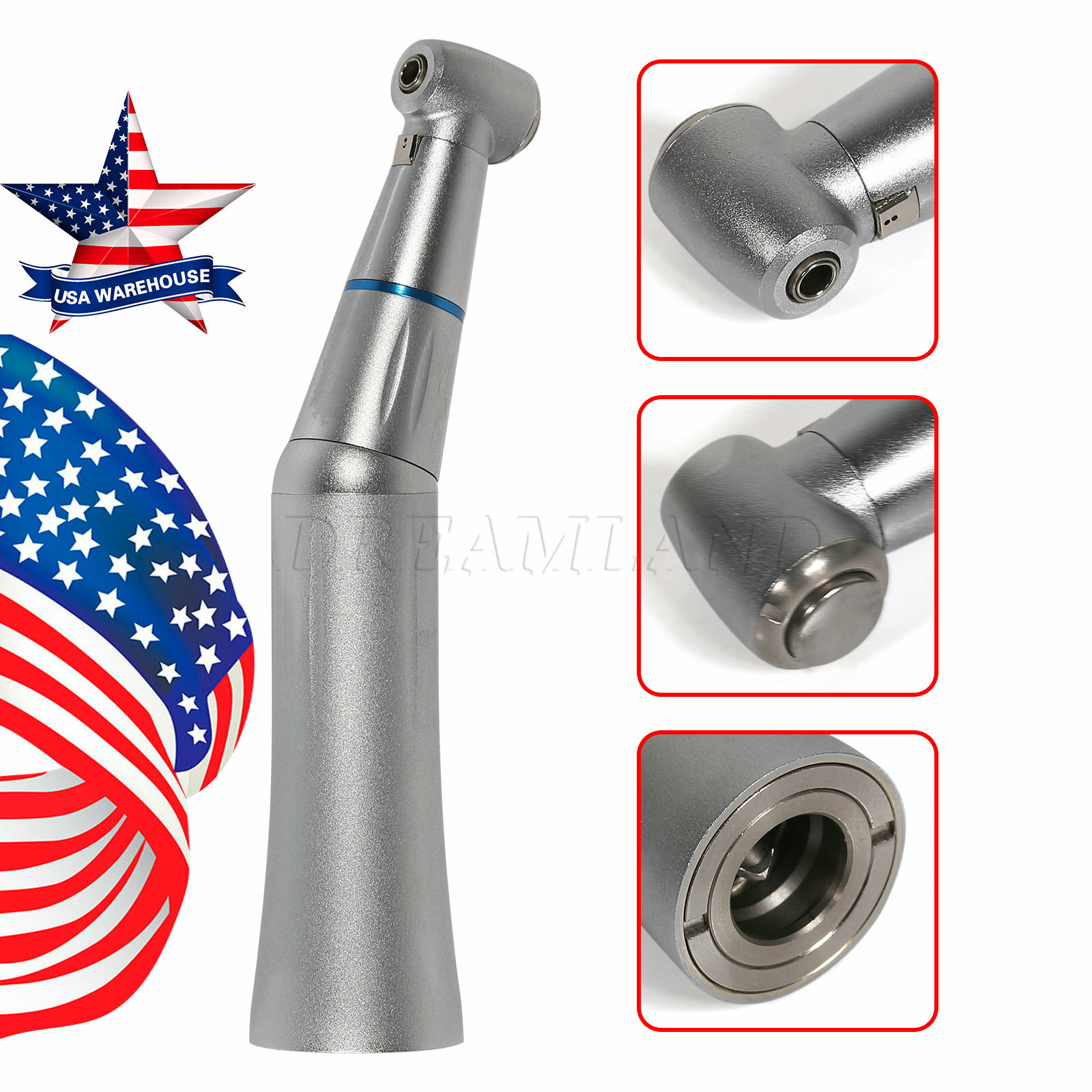 Internal Water Spray Dental Contra Angle Handpiece Push Button E-type NSK UPS