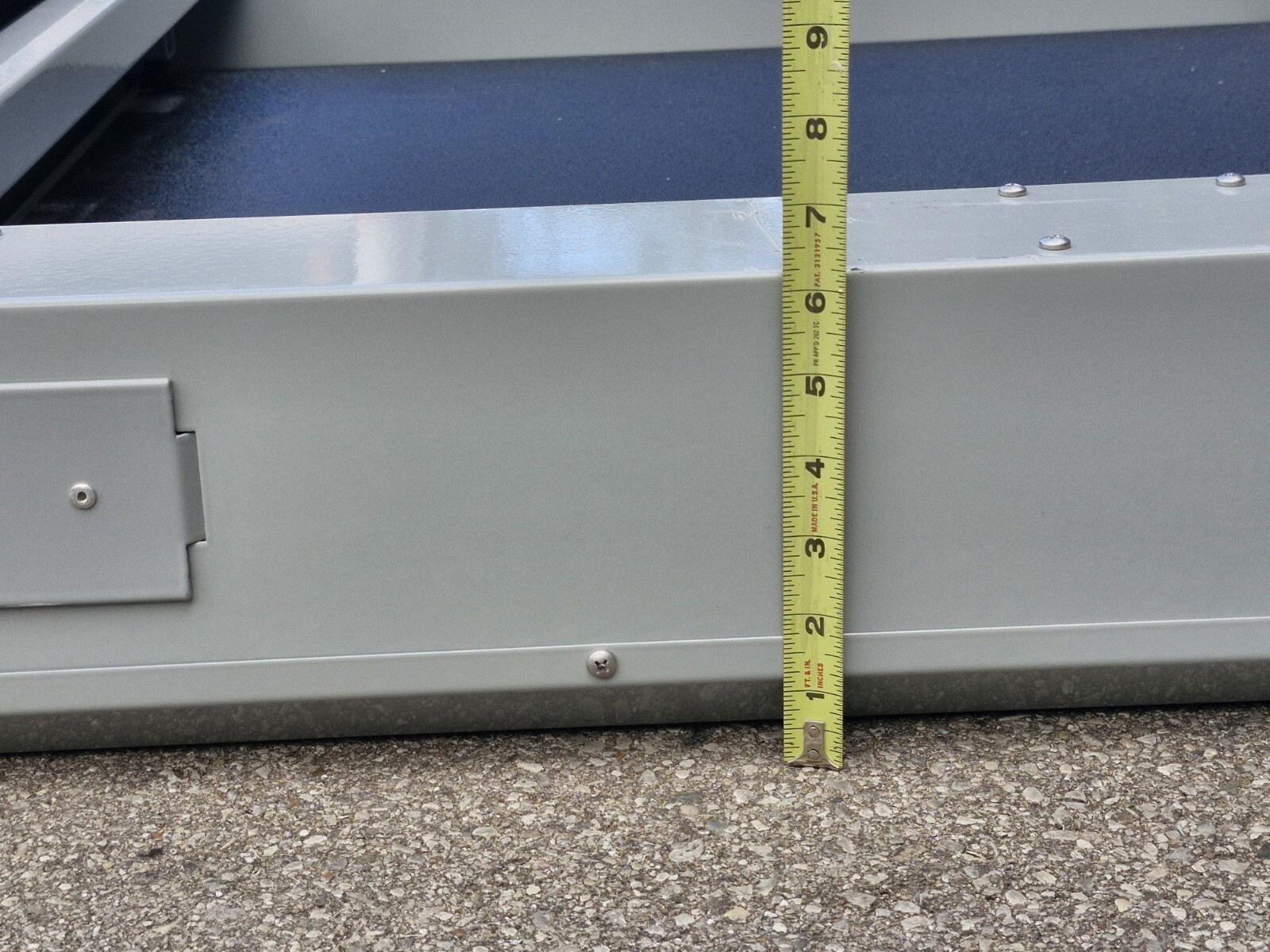 DETECTO 7550 Wall-Mount Fold-up wheelchair scale