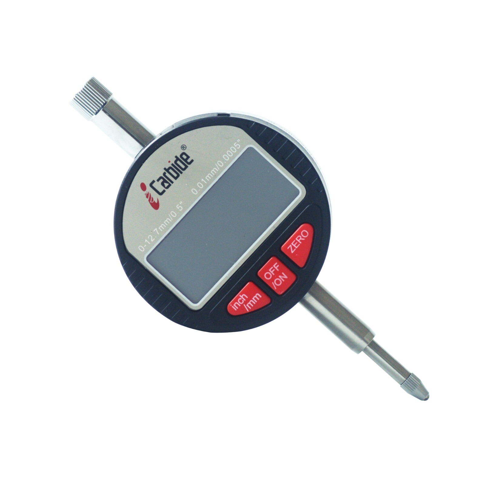 NEW ICARBIDE 1″ DIGITAL TESTING DIAL INDICATOR 0.01mm/0.0005″ MEASURE TOOLS