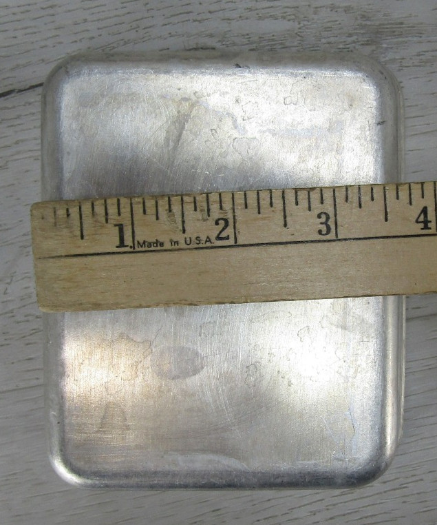 (11 PC) 5.25″x 4.38″ x 1.75″ Metal STORAGE SMALL PARTS CONTAINER STACKABLE