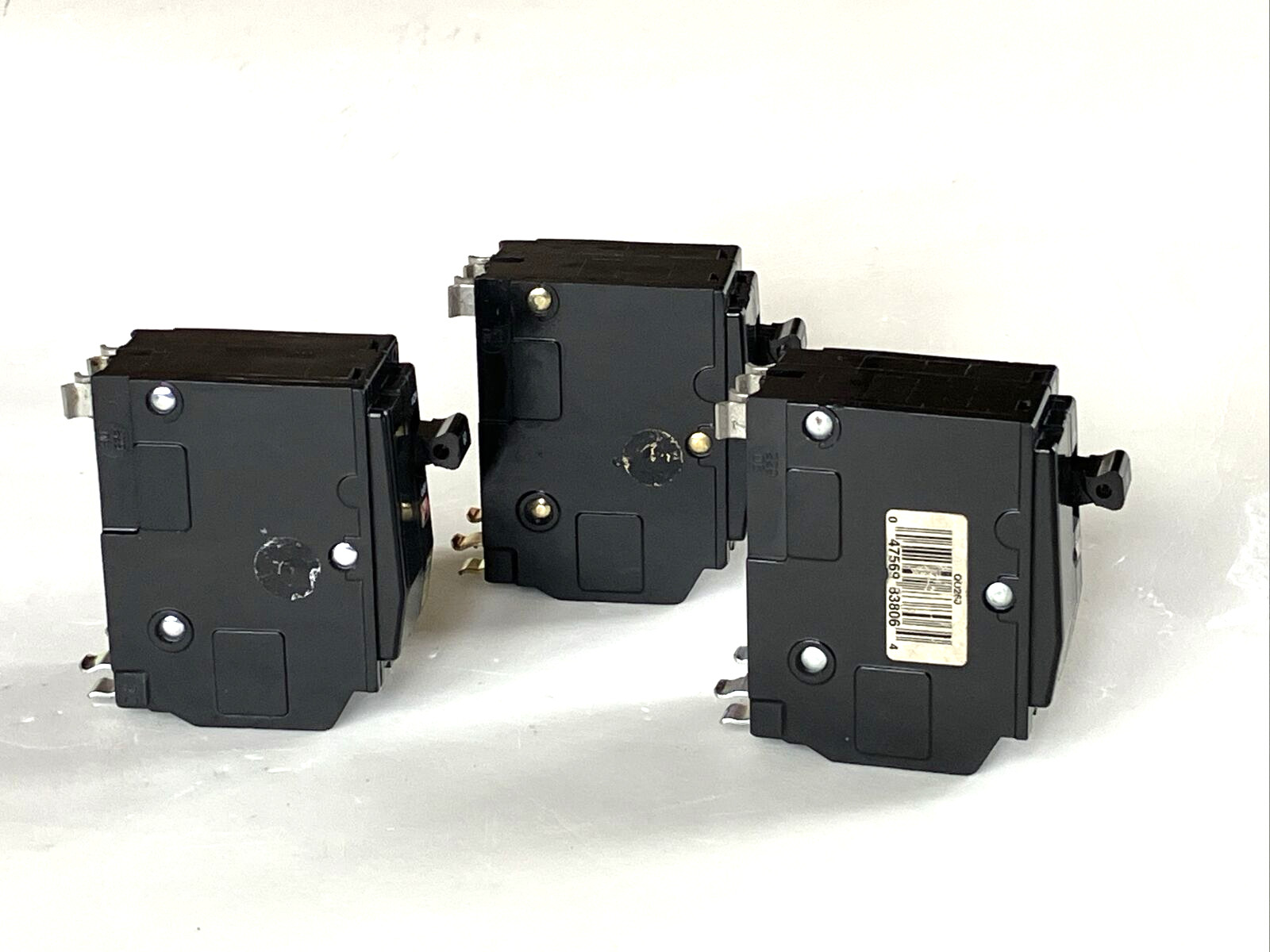 Square D Circuit Breaker QO 60A 2 pole 120/240VAC 10kA Yellow «D» QO260 used