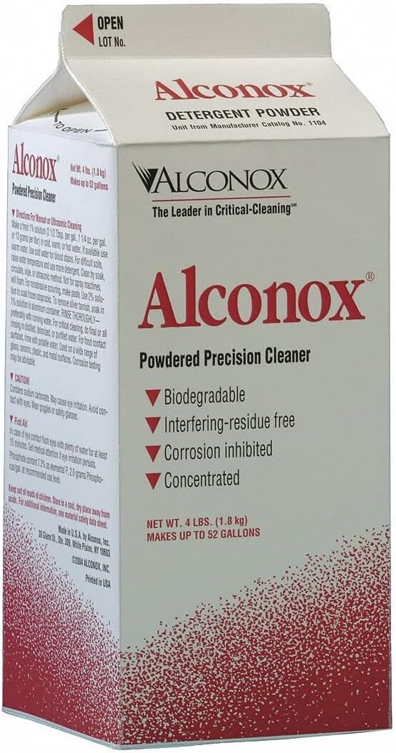 Alconox Detergent Cleaning Concentrate 4 lbs Container