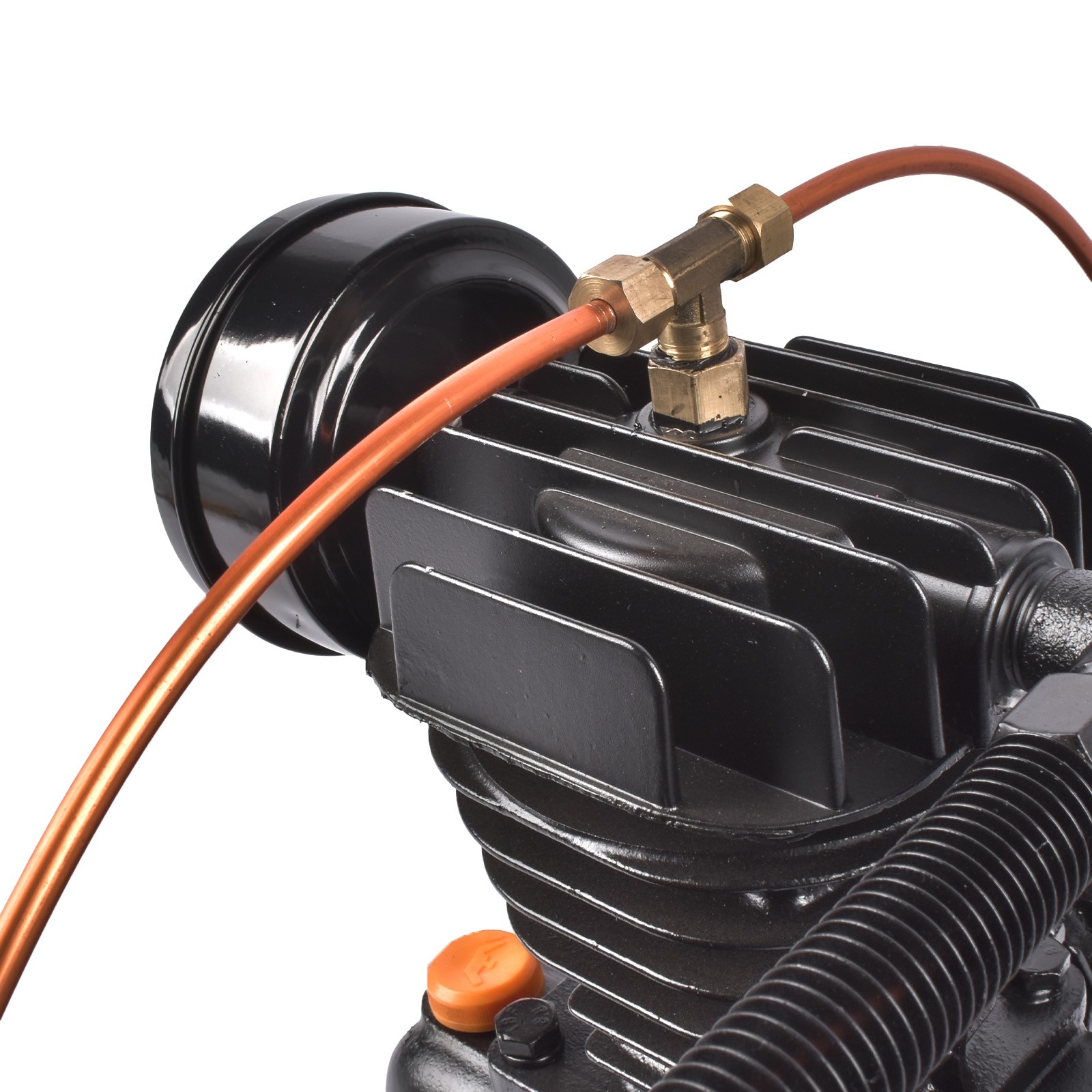 New Air Compressor Pump Single Stage 3-Cylinder 14-22 SCFM 650-1000 RPM PUK-65