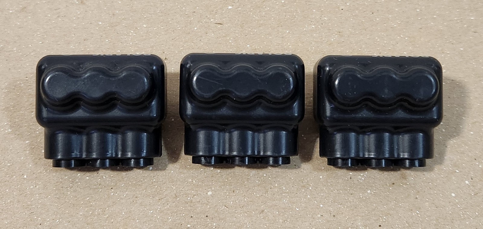 Lot of 3 Polaris IPL4-3 Connector #4 to 14 AWG CU9AL 600V Max