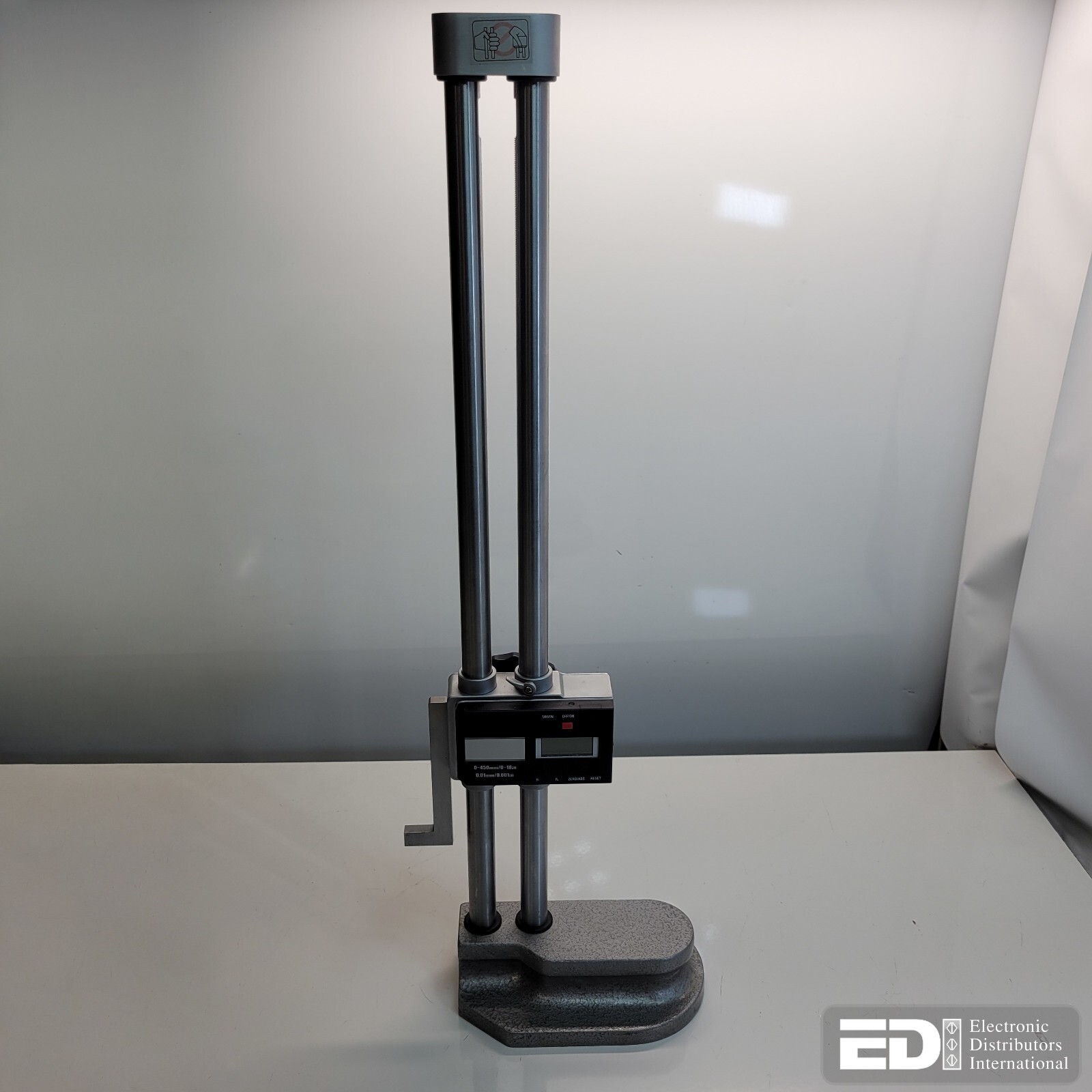 Electronic Height Gauge 0~450 mm/0~18 in Range 0.01 mm/0.001 in Accuracy