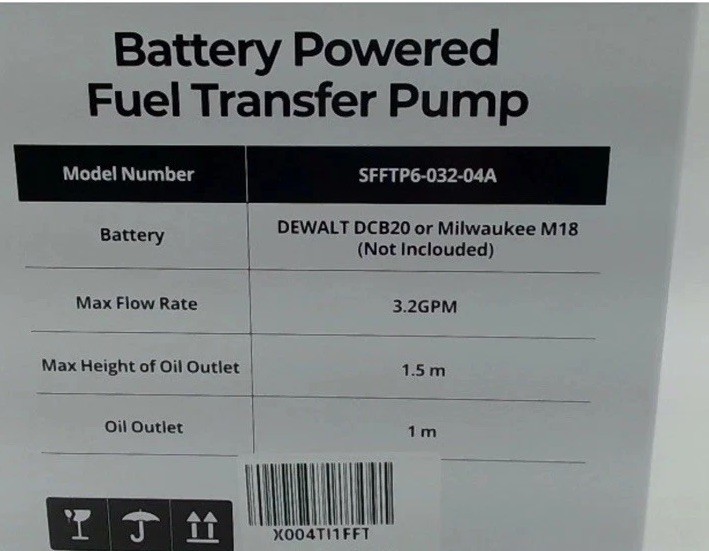 SoakSea DC 12V 60W Fuel Transfer Pump – Green