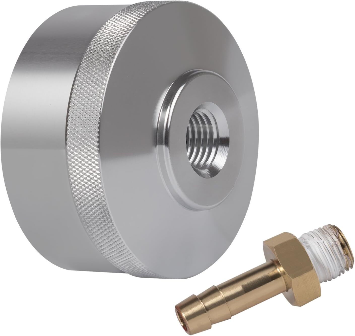 Aluminum Extended Run Fuel Gas Cap w/ Brass Hose For Yamaha EF2000is EF1000is