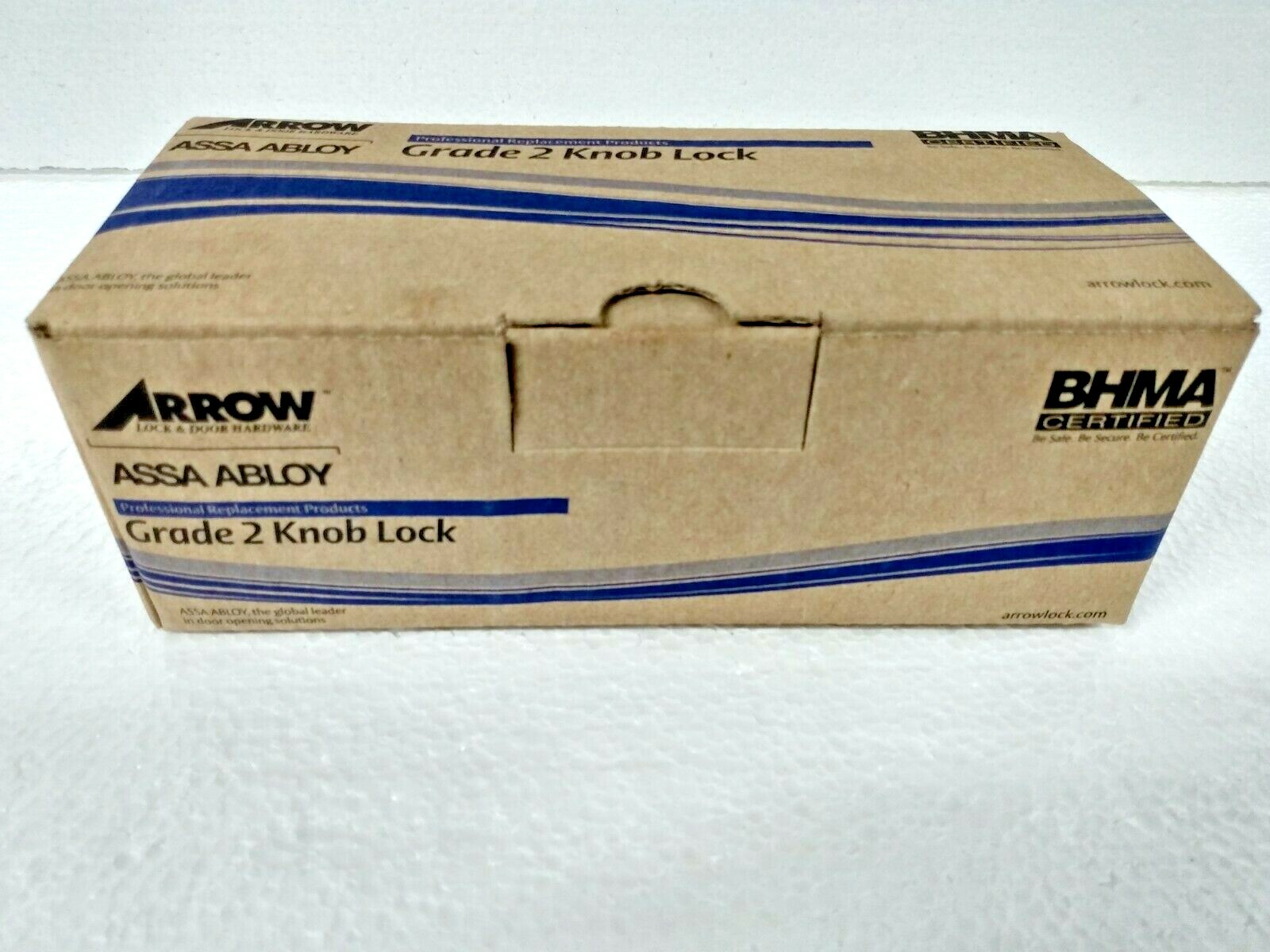 Door Knob Lock Assembly Passage Locks Grade 2 (MK 01 BD 26D) Arrow Assa Abloy