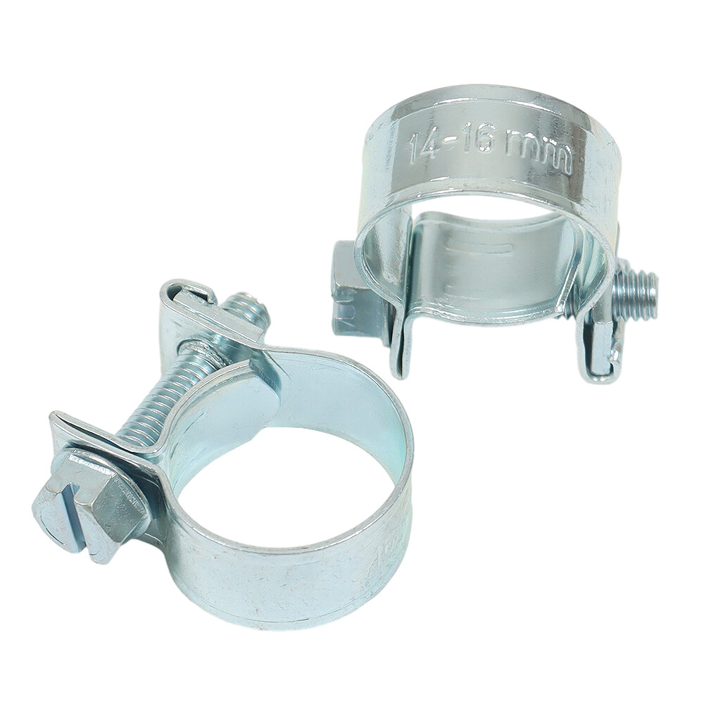 High Quality 20 Pack 3/8 Inch Fuel Injection Hose Clamp Auto Fuel Clamps