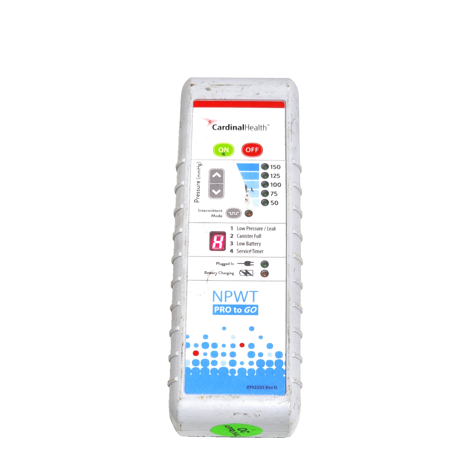 Cardinal Health NPWT Pro to Go 670223 USED.