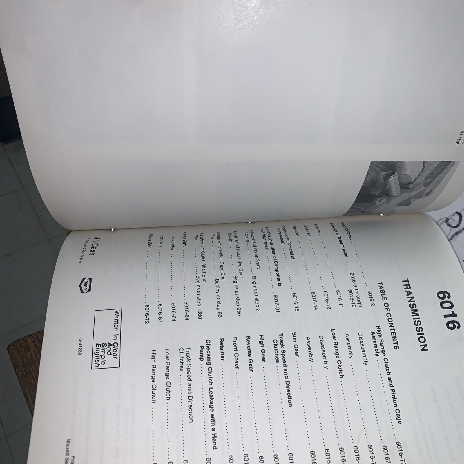 Case 1150D 1155D Crawler Bull Dozer Loader Service Manual Repair Shop Book (X)