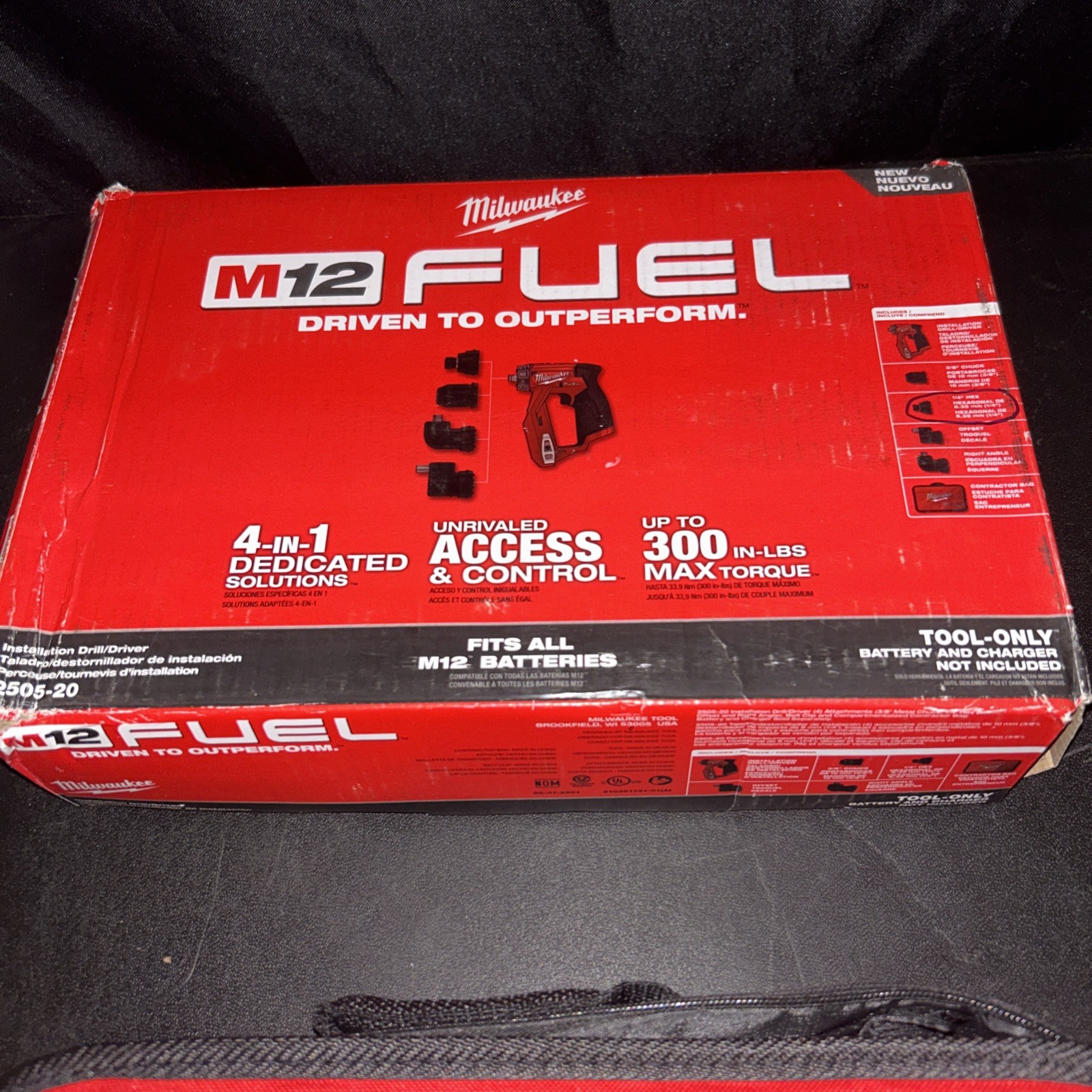 Milwaukee 2505-20 M12 FUEL Installation Drill/Driver (Tool-Only)