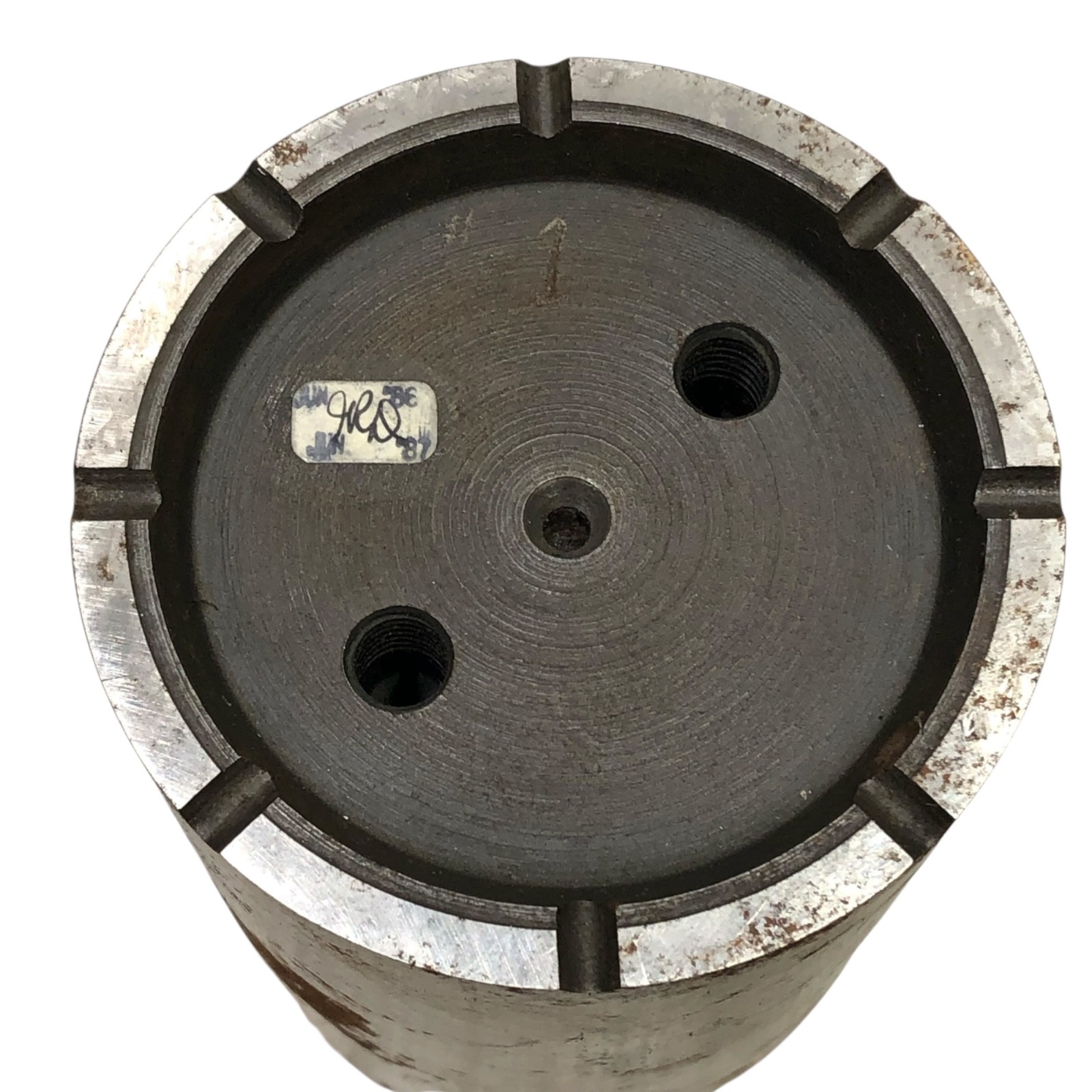 Cylindrical Square 12″ Height 3-1/4″ Diameter In Wooden Box