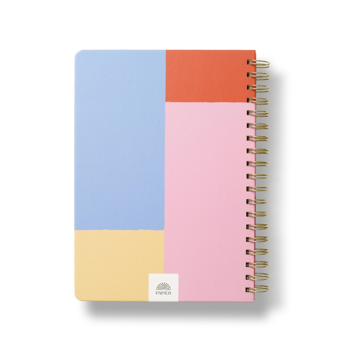 Papier Productivity Planner 9.84″x7.48″ Spiral Plan Typographic, Hard Cover