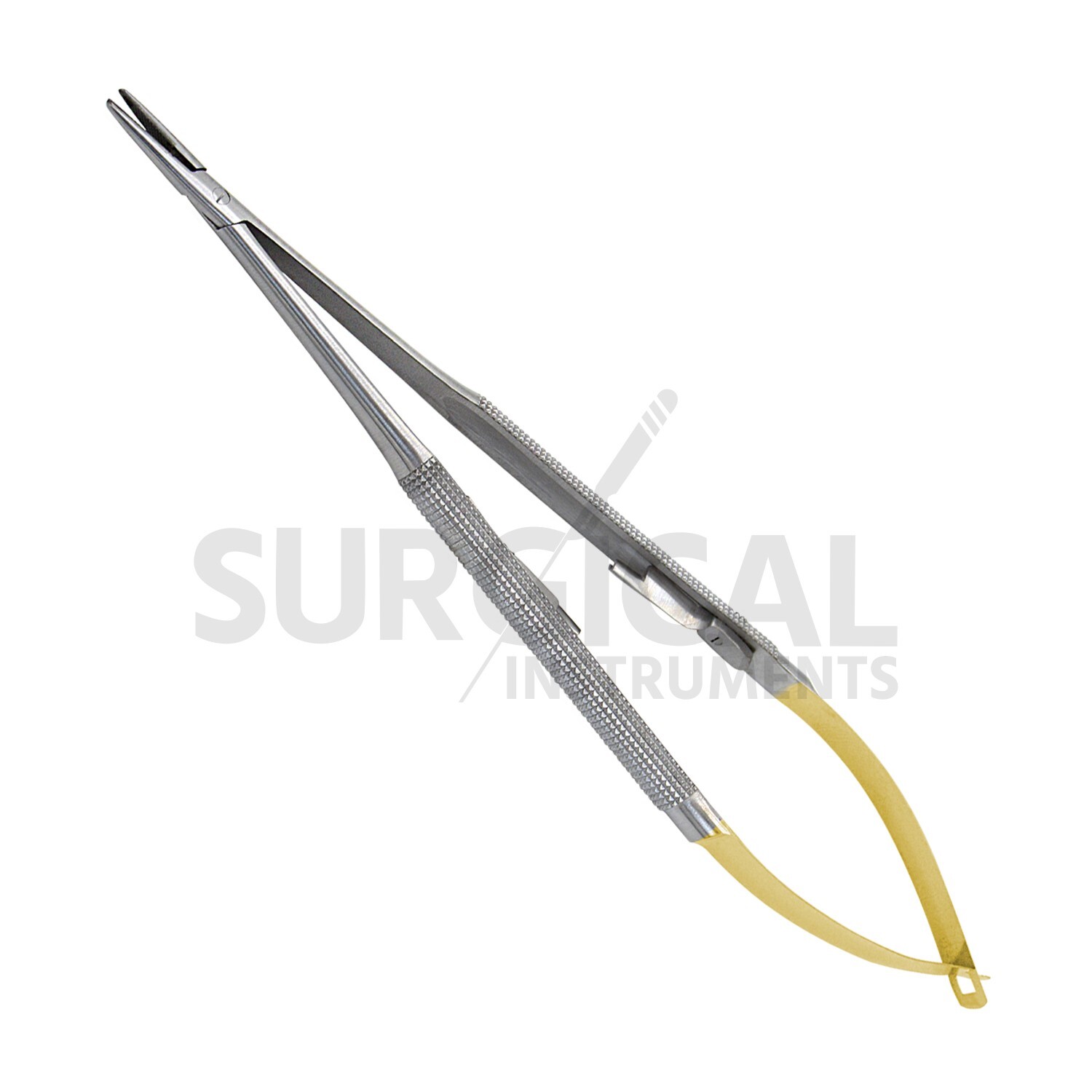 T/C Castroviejo Needle Holder 7″ STRAIGHT Surgical DENTAL Instruments German GR