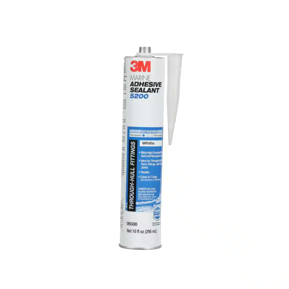 10 Oz. White 5200 Marine Adhesive Polyurethane Sealant