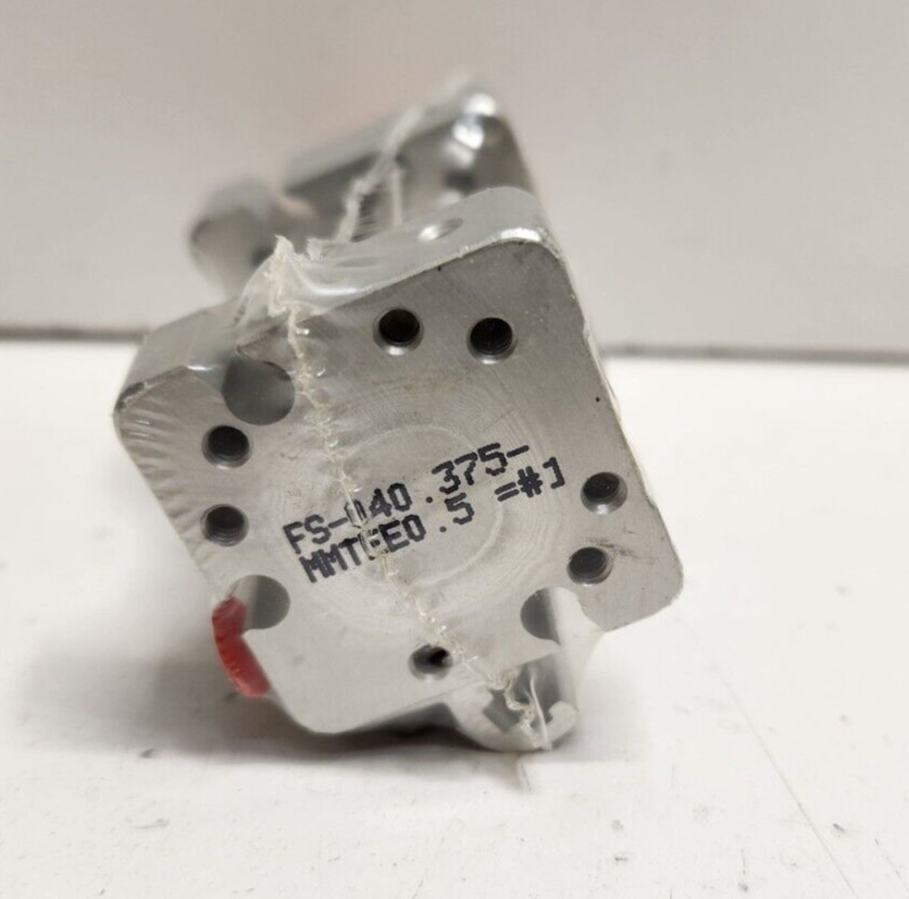 NEW OLD STOCK! BIMBA 3/4″ X 3/8″ PNEUMATIC CYLINDER FS-040-.375-MMTEE0.5