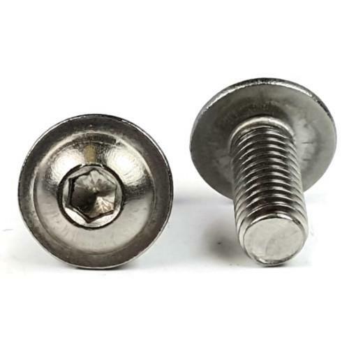 #10-24 | 18-8 Stainless Steel Button Flange Socket Cap Screw Select Length & Qty