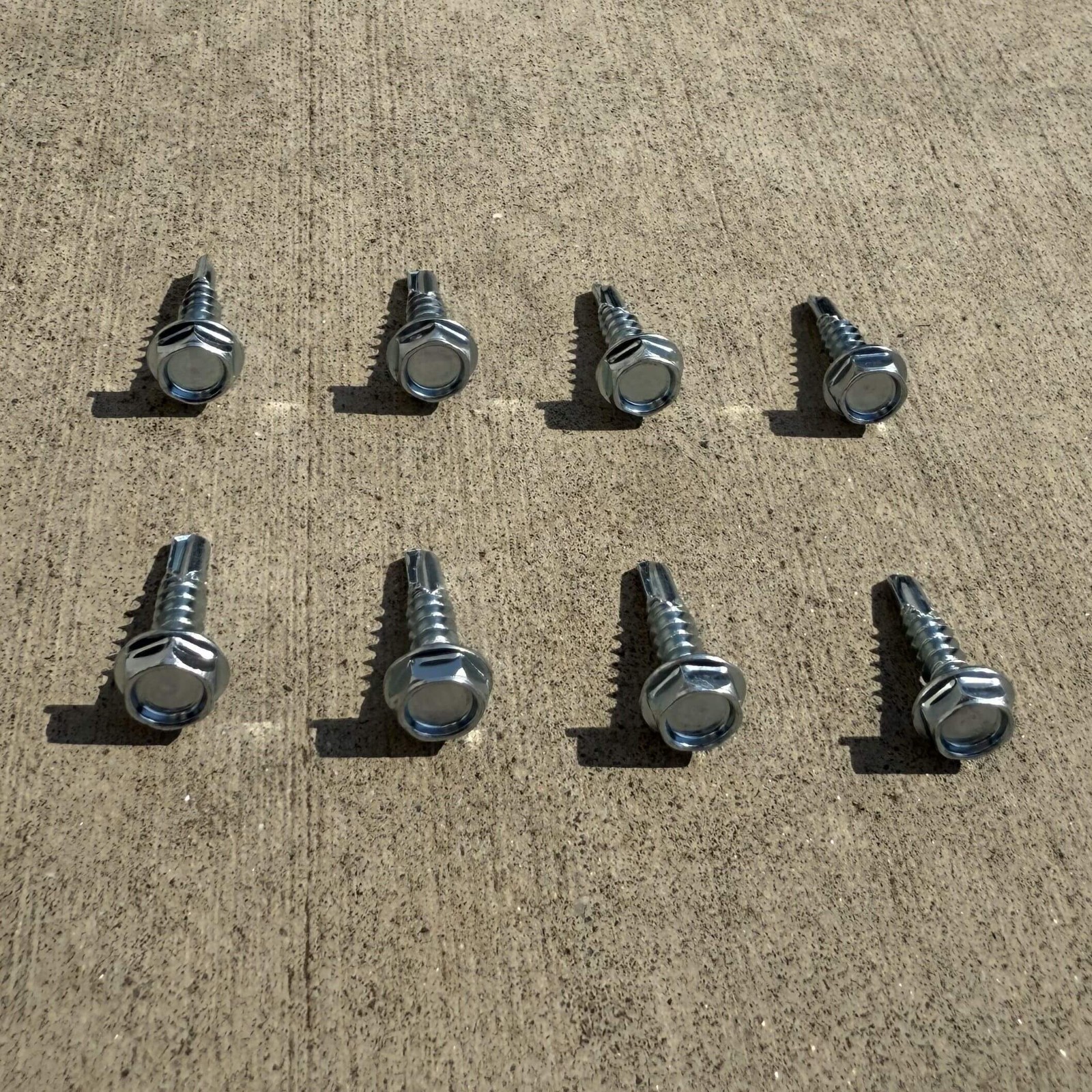 #10 x 3/4″ Self Drilling Screws | Hex Head Sheet Metal Screw | Zinc – Sandbaggy