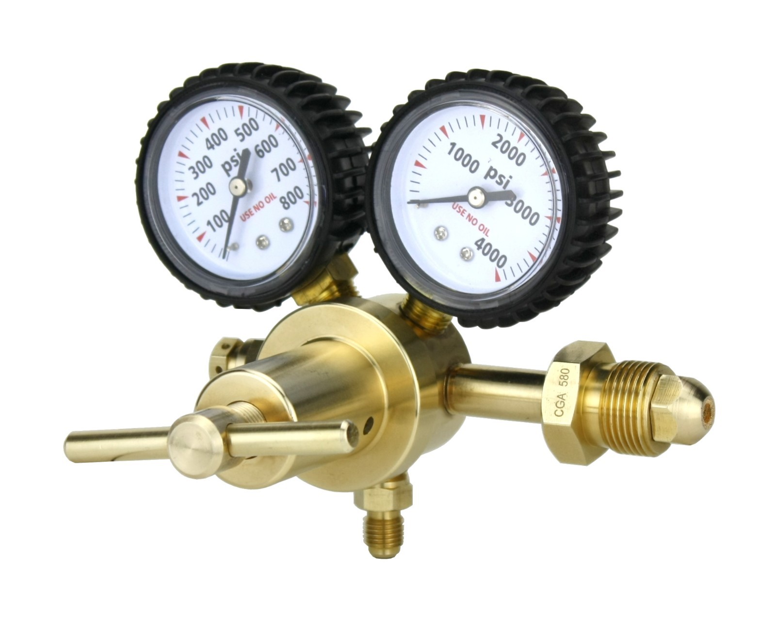 Nitrogen Gas Regulator 0-600 PSIG – HVAC Purging – Pressure Charge – SÜA