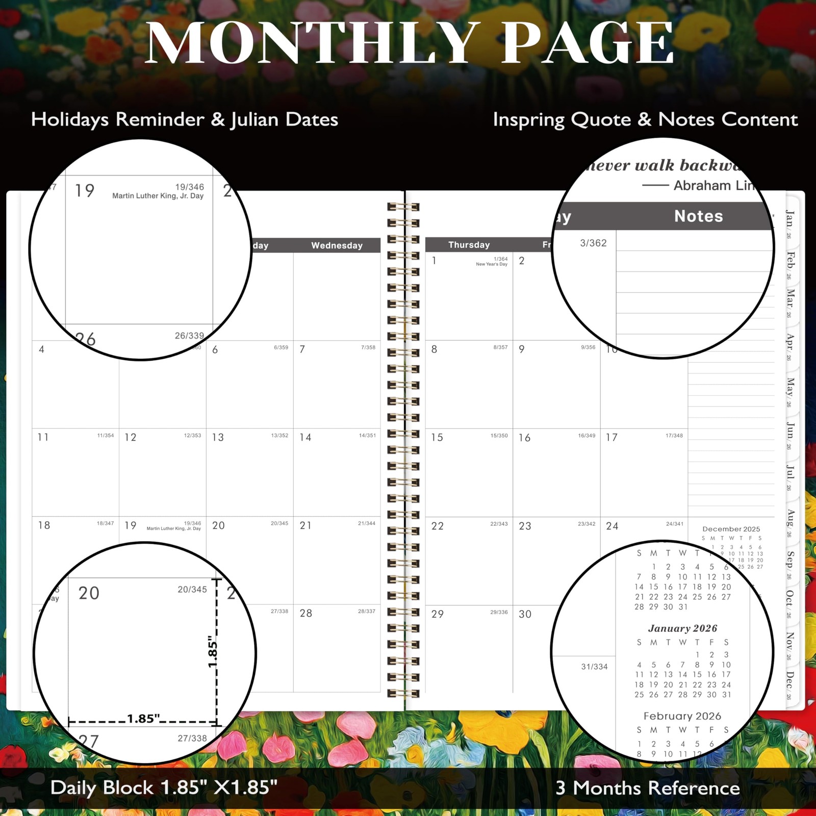 2026-2027 Monthly Planner – 2026-2027 Planner from January 2026 to December 2…