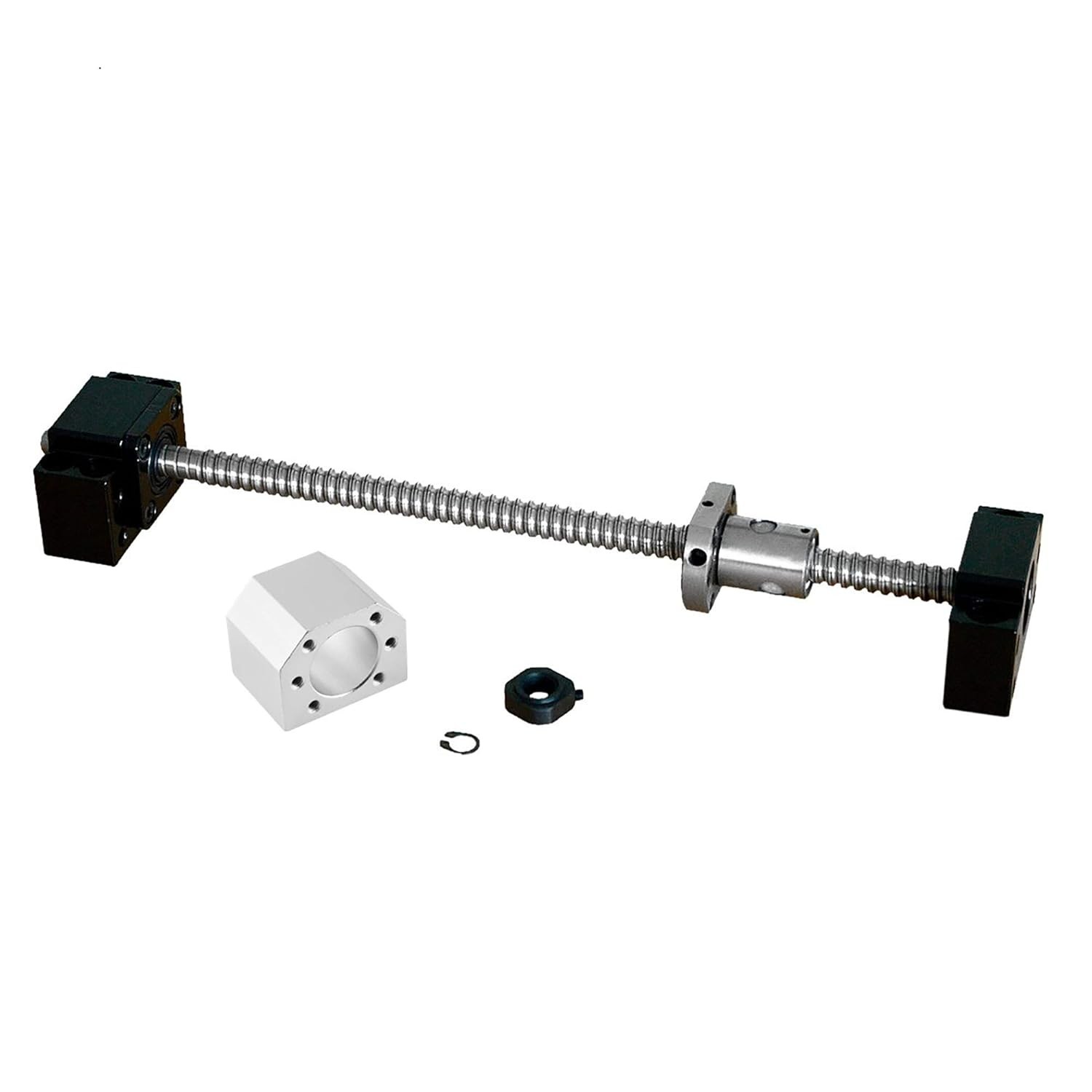 Ball Screw CNC Parts SFU1605 RM1605 16mm 450mm with Metal Deflector Ball Screw n