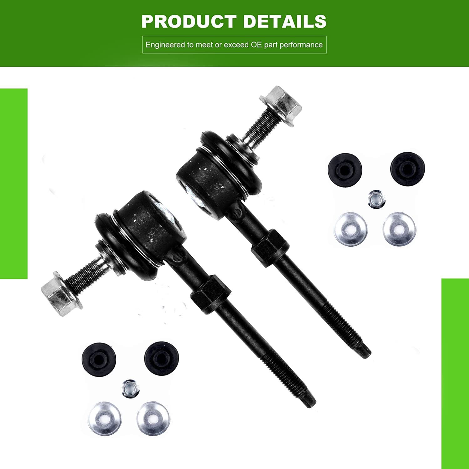 8pcs Suspension Kit Front Lower Control Arm Ball Joint Sway Bar Link 2002-2007