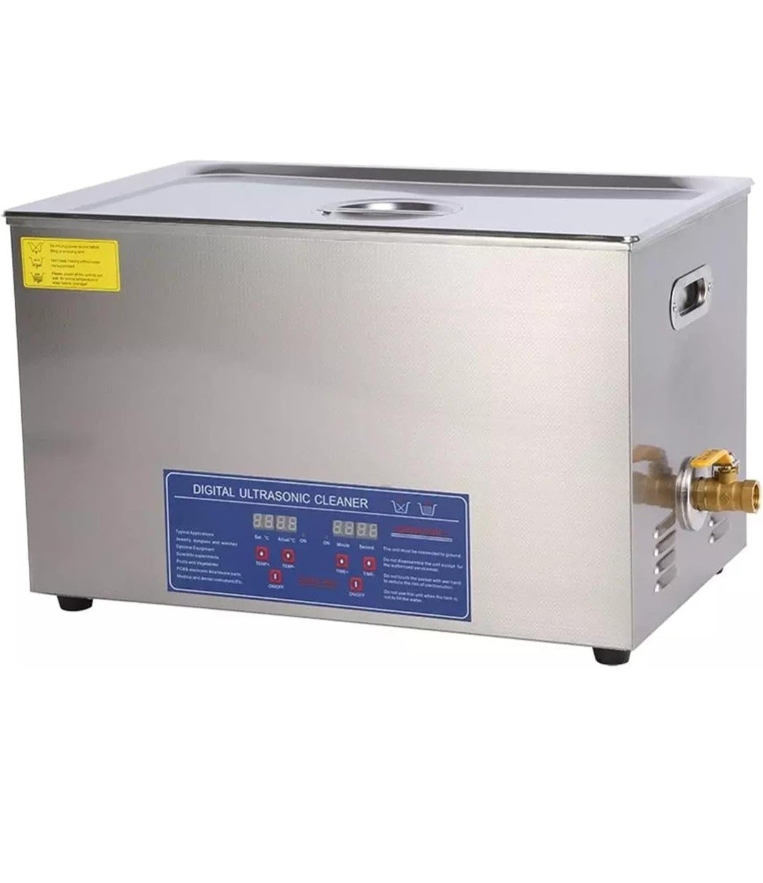 VEVOR 40KHz 600W Stainless Steel Ultrasonic Cleaner 22L Digital Control Cleaning