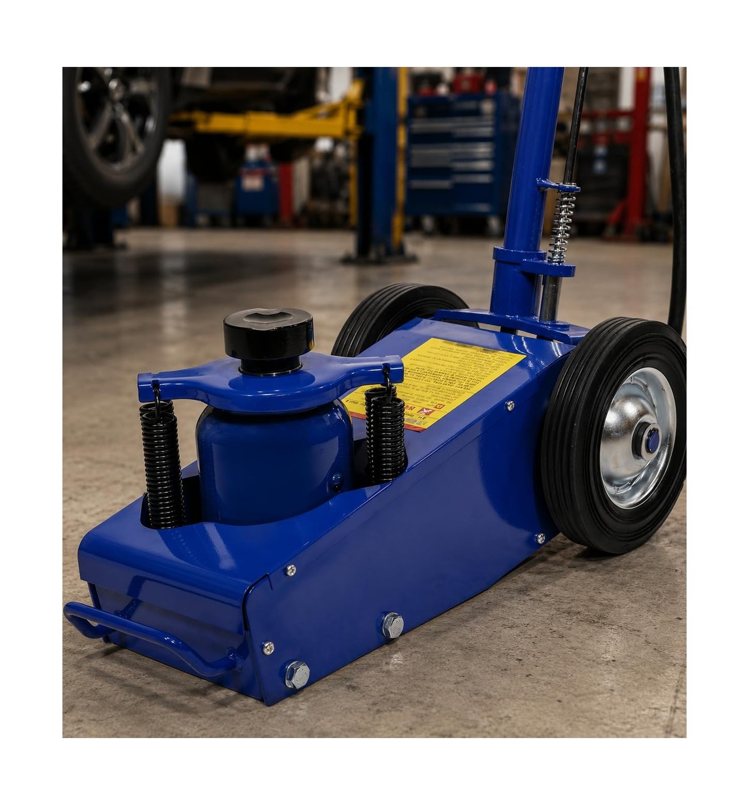 Stark USA 22 Ton Hydraulic Floor Jack Air-Operated Axle Bottle Jack with (4) …