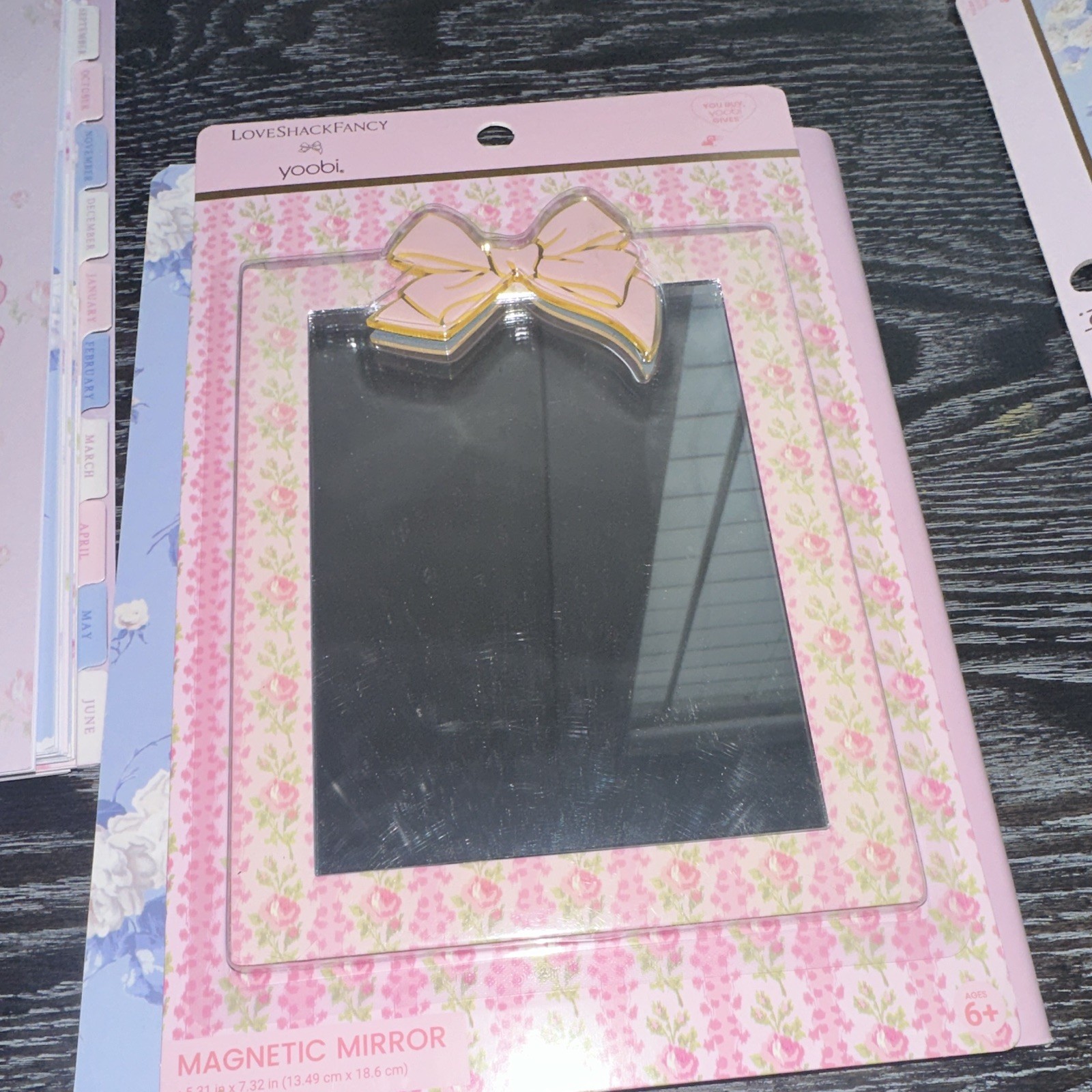 LoveShackFancy x Planner 2026-2027 Weekly/Monthly Floral Large composition