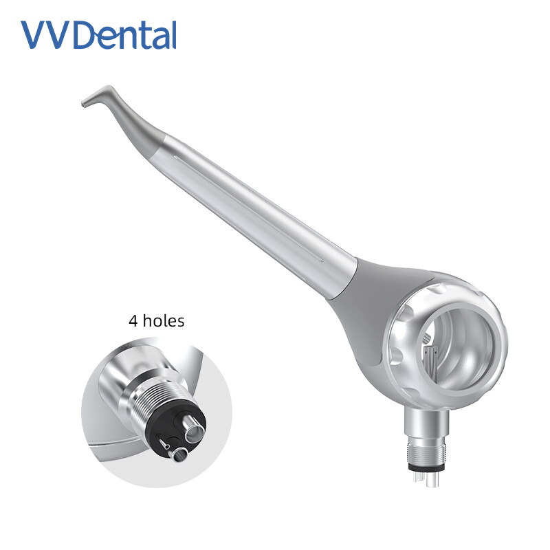2/4 Holes Dental Prophy Air Flow Teeth Polishing Polisher Handpiece Hygiene Jet
