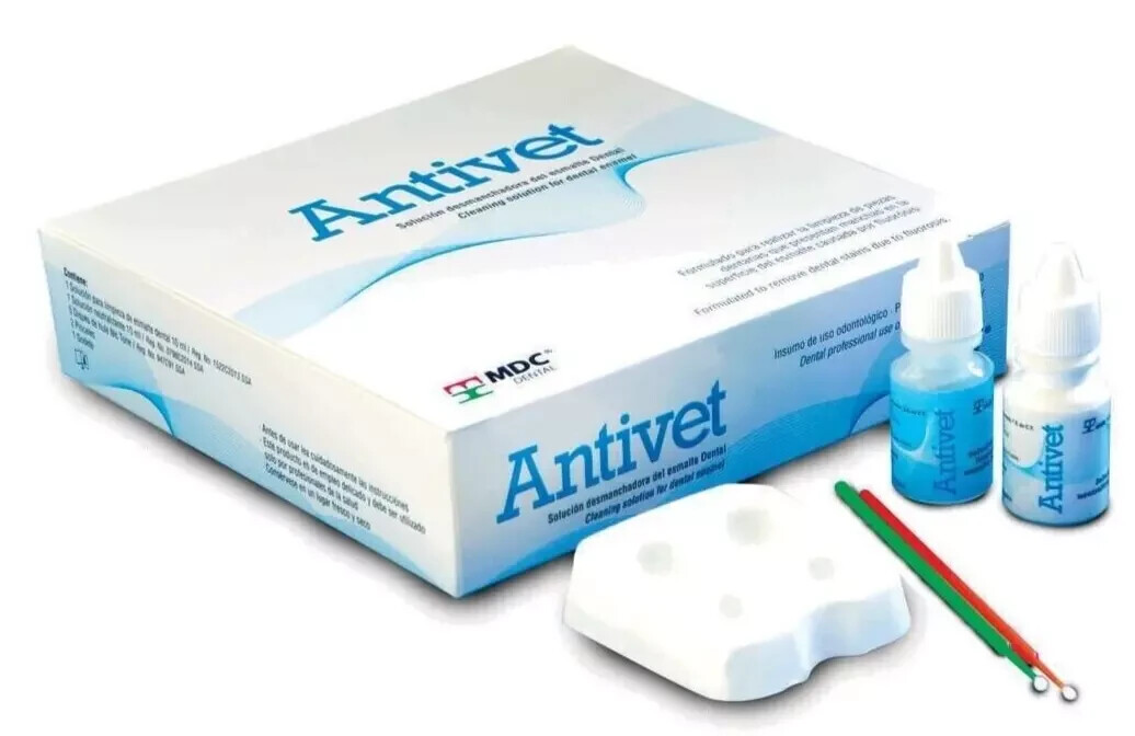 MDC Dental Antivet Kit Dental Whitening and Enamel Cleaning Kit (146-0010)