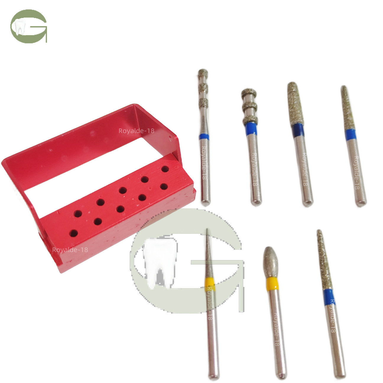 Dental Anterior Posterior Crown/Porcelain Veneer Preparation Bur Drill Diamond