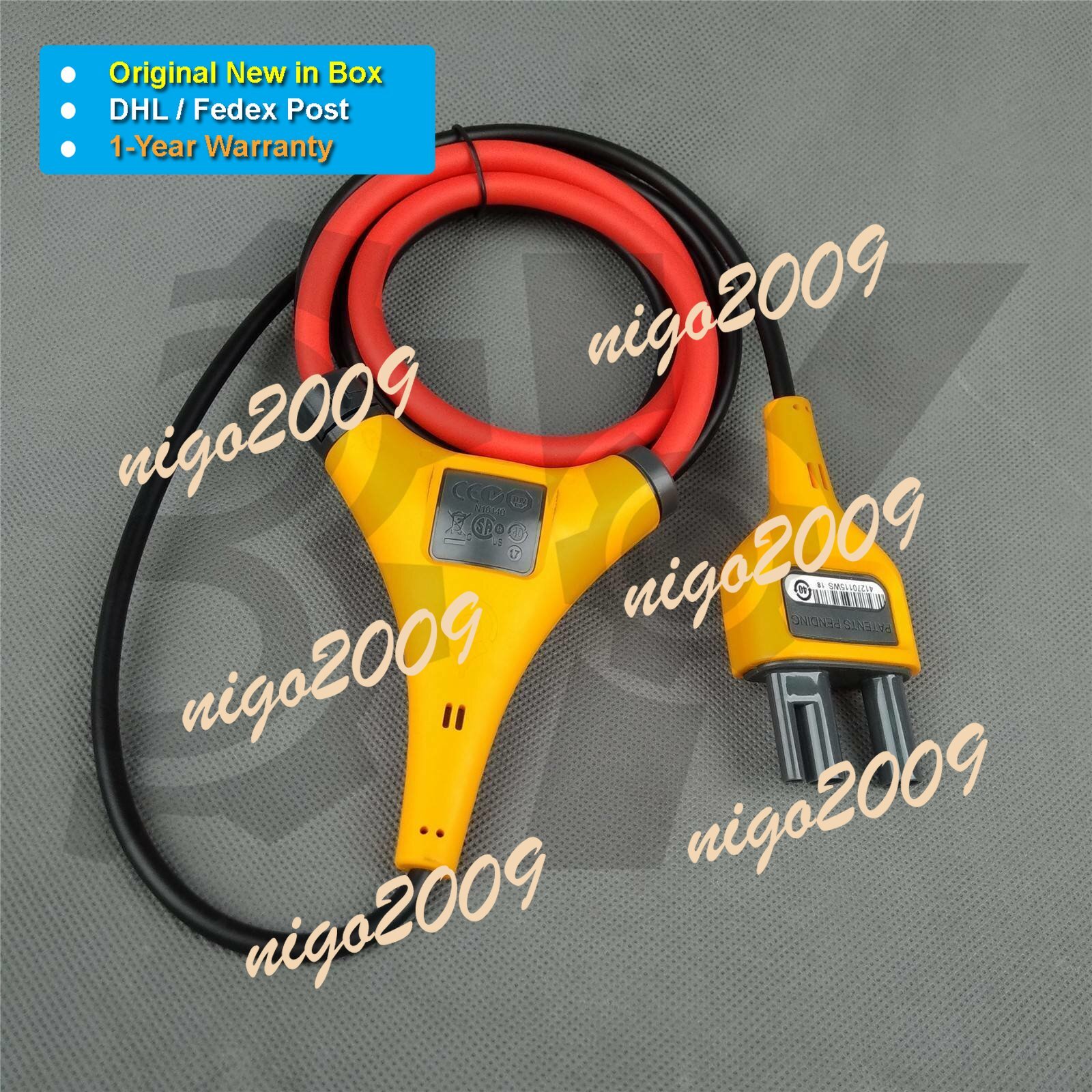Original New in Box FLUKE 381 Remote Display AC/DC True RMS Clamp Meter DHL Fedx