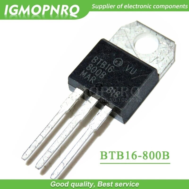 2PCS BT137, BTA12,BTA06,BT137,BTA41,BTB16,BT138 Triacs #B4