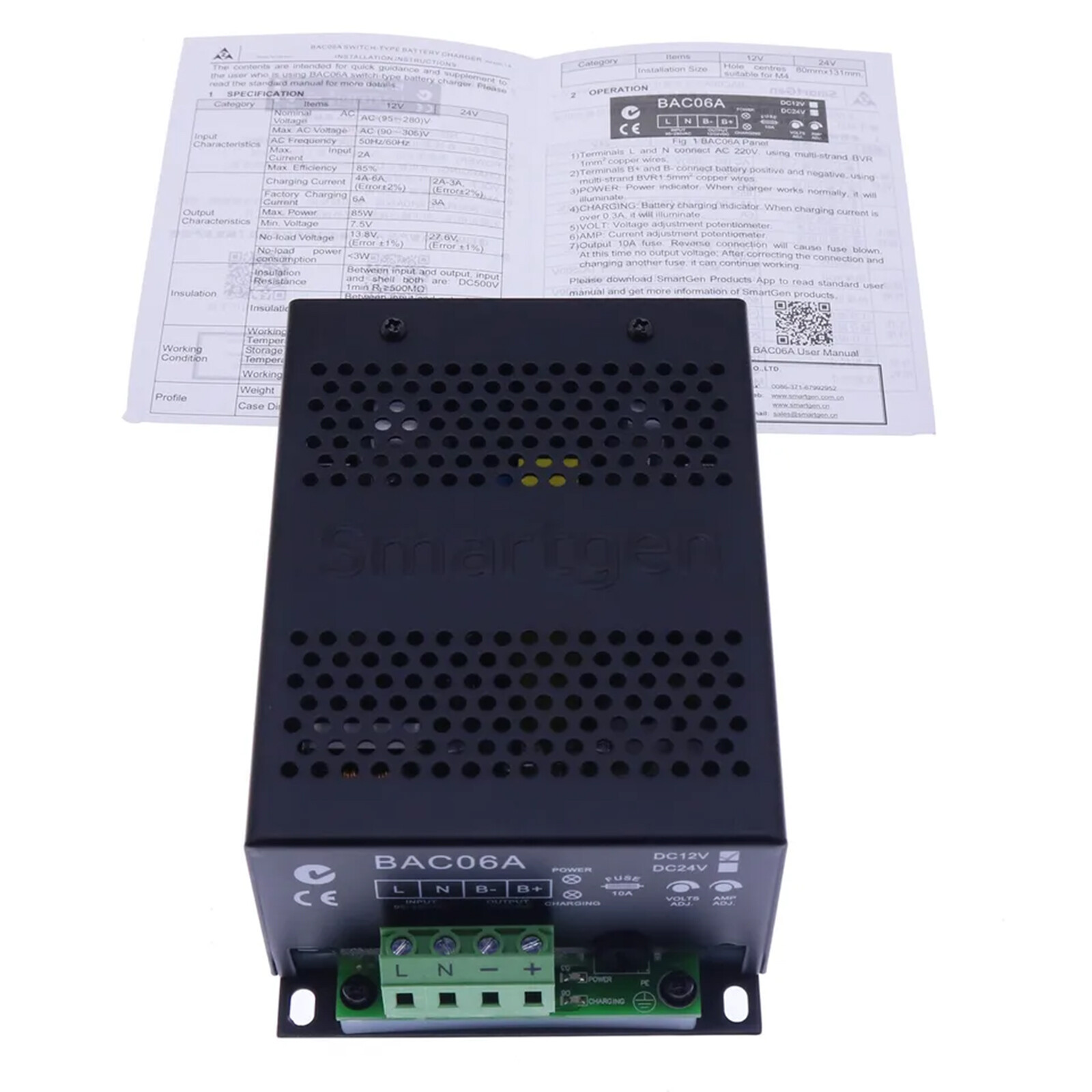 Battery Charger BAC06A 12V Controller For Smartgen Generator BAC06A-12V