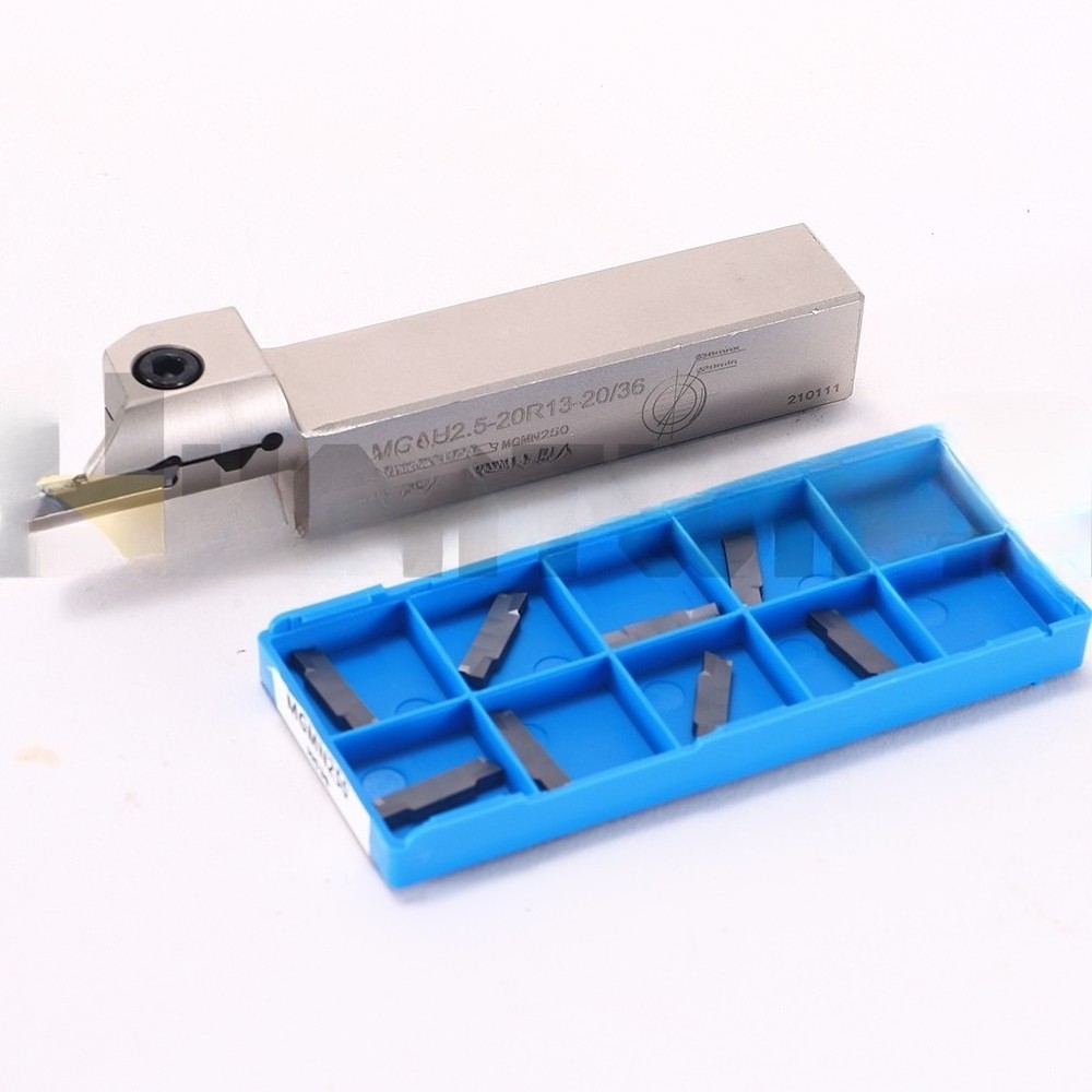 Lathe Face Grooving Tool MGAH2.5-20R13-20/36 Indexable Grooving Inserts 2.5mm