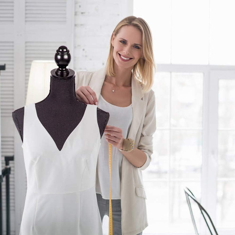 Share Mannequin Body Dress Form Torso Female Manikin 49.6-63.4 Inch Height Adjus