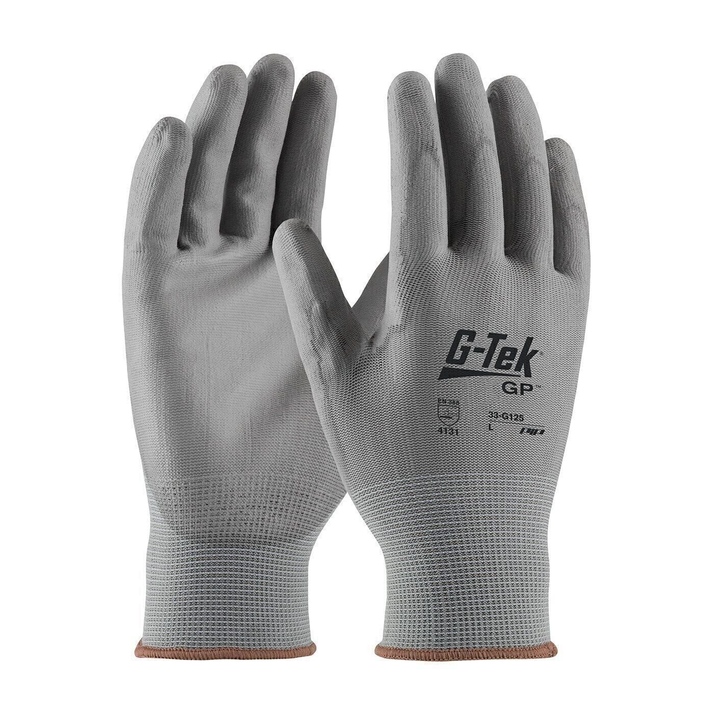 PIP Protective Industrial Products 33-G125-M PIP 33-G125-M Gray Nylon Gloves,…