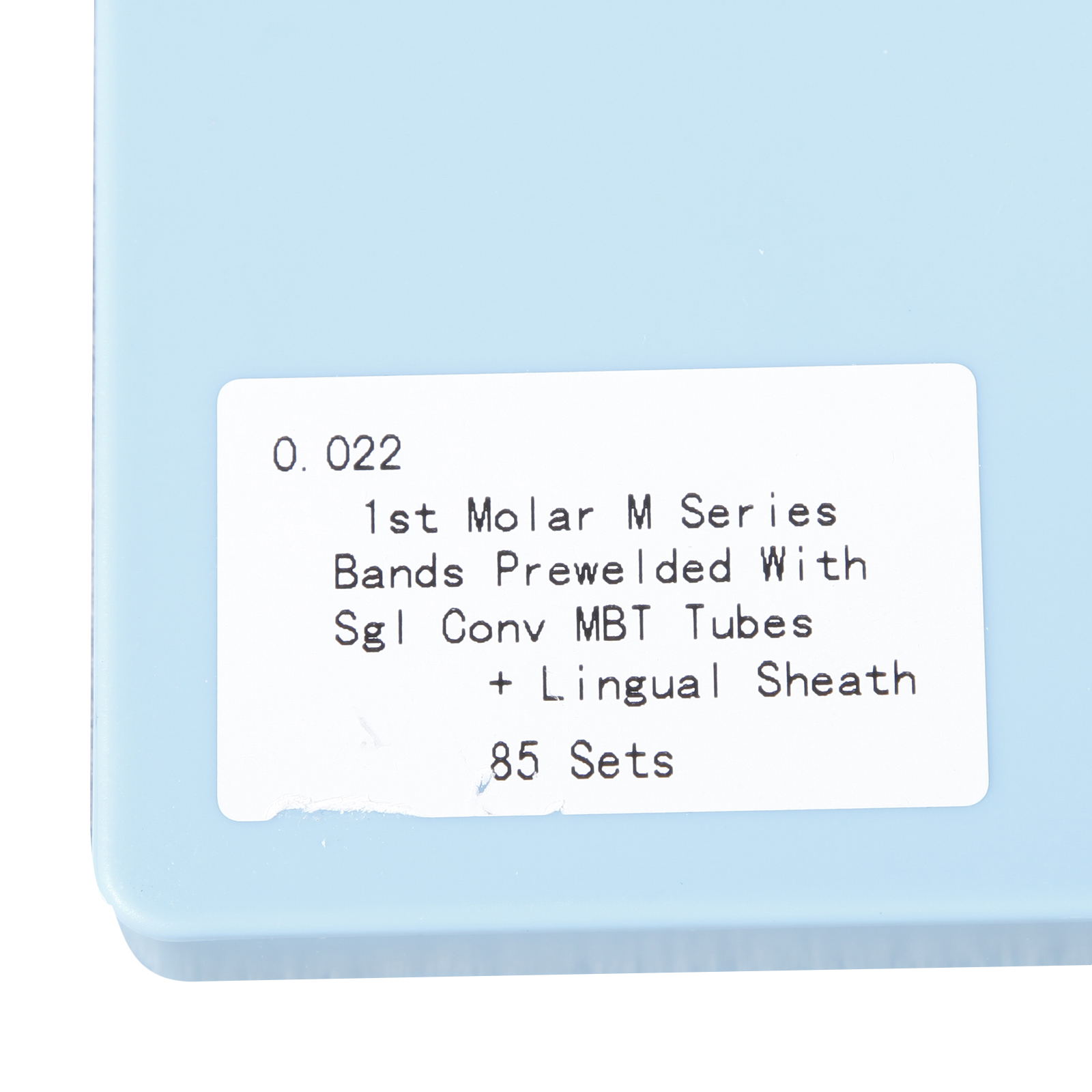 Dental Buccal Welded Tube MBT.022 1st Molar Bands Convertible Lingual Sheath CXJ
