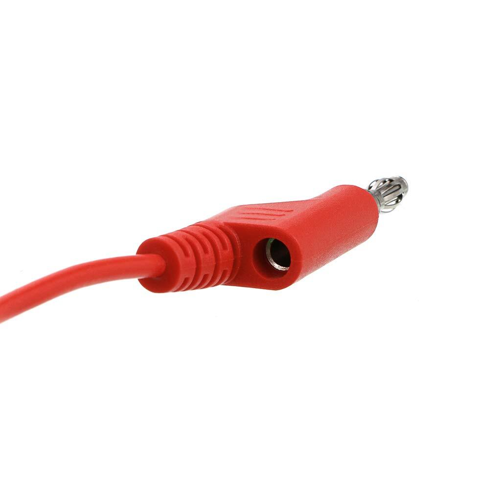 Multimeter Test Lead Set Stackable Banana Plug To Alligator Clips Test Cable Kit