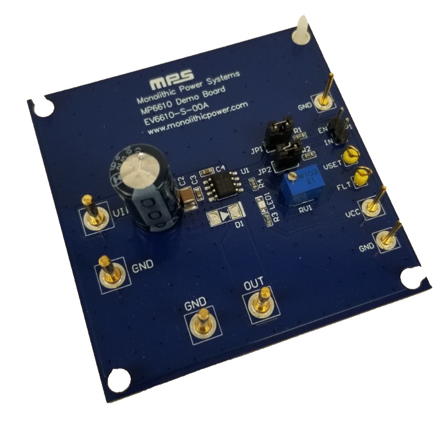 MPS EV6610-S-00A Evaluation Board Half-Bridge Power Driver 3A 4V to 55V Out NEW