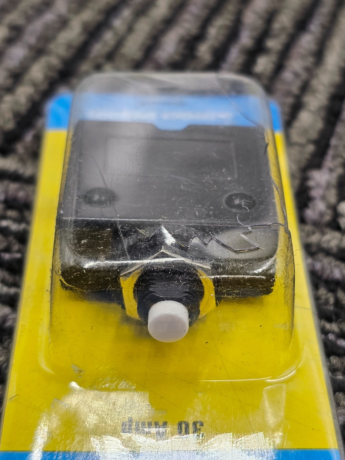 (QTY 3) SEACHOICE 13171: 30A Single Pole Push-To-Reset Circuit Breaker