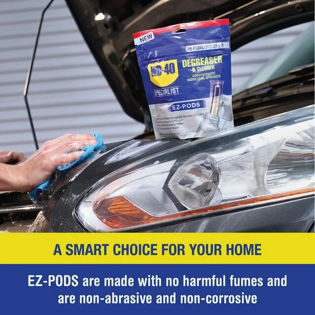 WD-40 Specialist Degreaser & Cleaner-5 EZ-PODS-Customizable Industrial-Strength