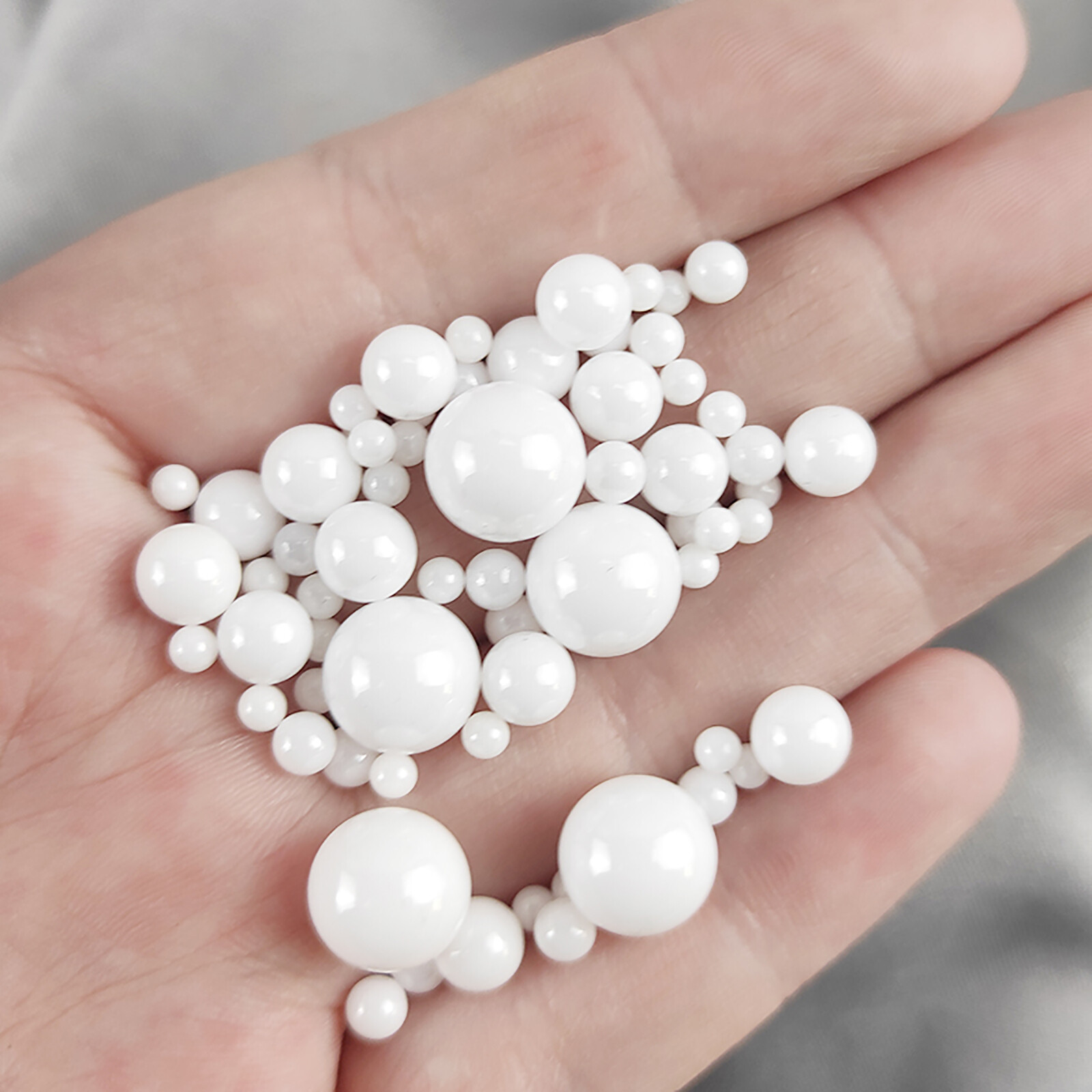 Ceramic Bearing Balls 0.8mm – 50.8mm Dia ZRO2 Zirconium Oxide Ball G10 Precision