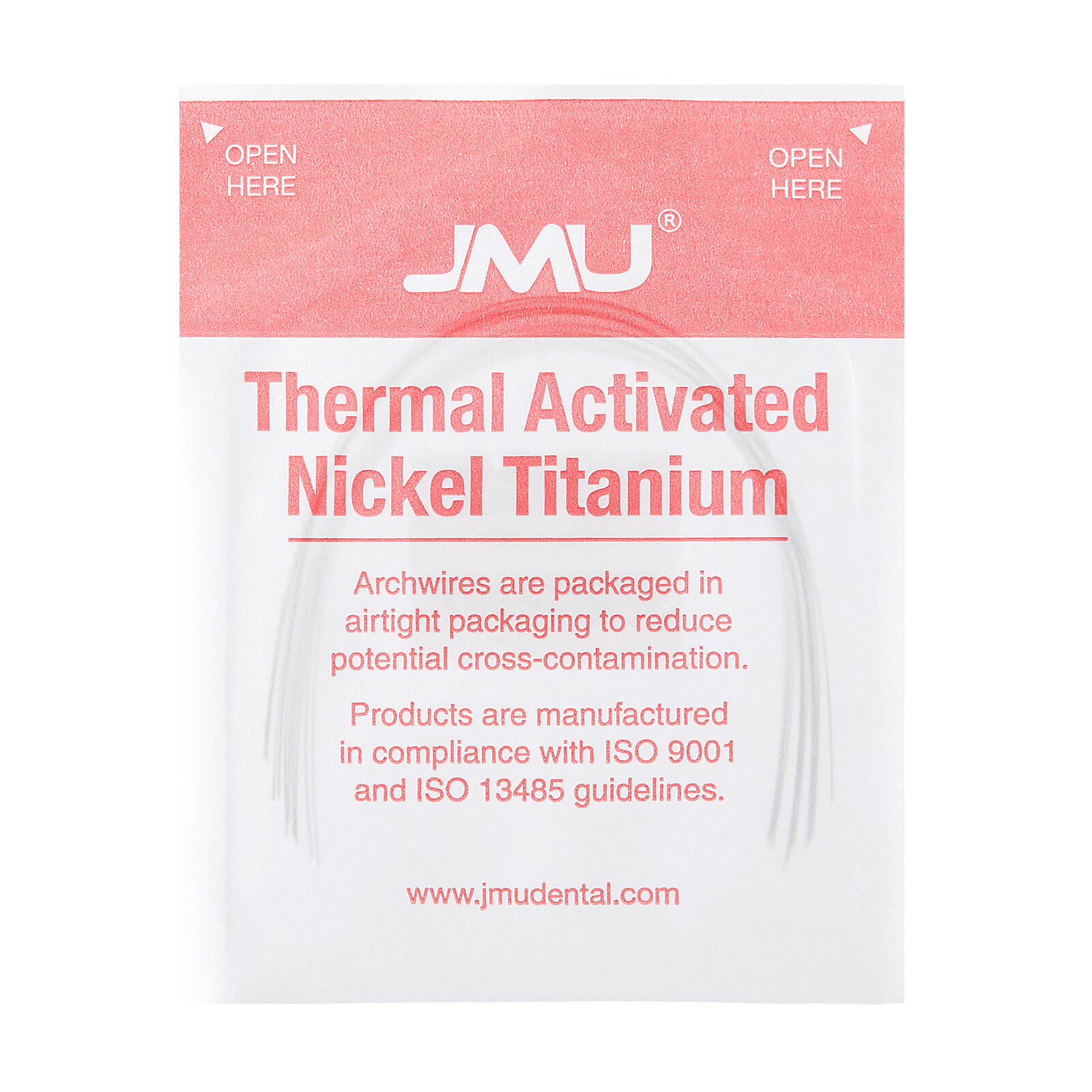 100/10Pks Ortho NiTi Archwire Thermal Activated Natural Form Round/Rectangular