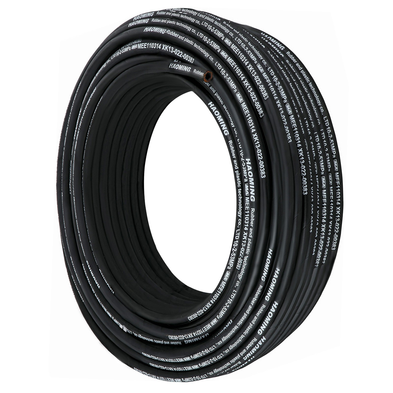 UimosoHydraulic Hose 3/8″ Hydraulic Oil Hoses 328 Feet Maximum Pressure 5000 PSI